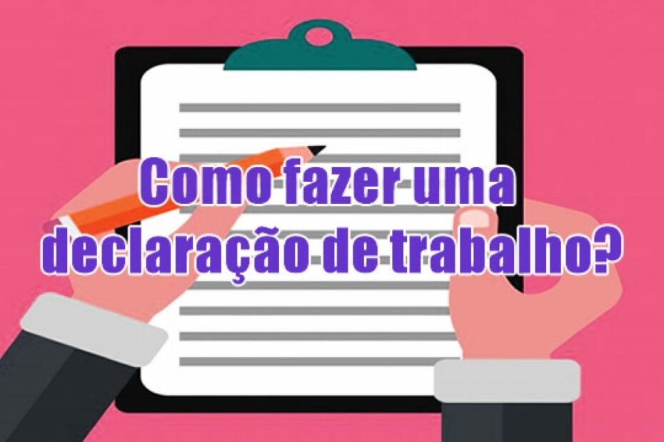 Declaração de Trabalho para Estudante