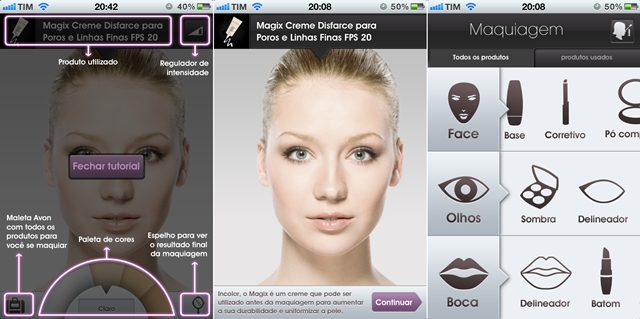 Apps Simuladores de Maquiagem