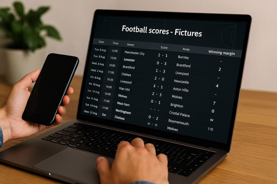 Como acompanhar as tabelas de jogos de futebol atualizadas na Europa