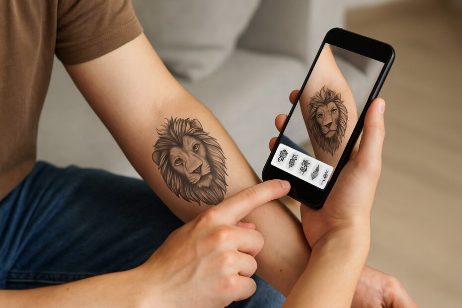Aplicativos para simular tatuagem