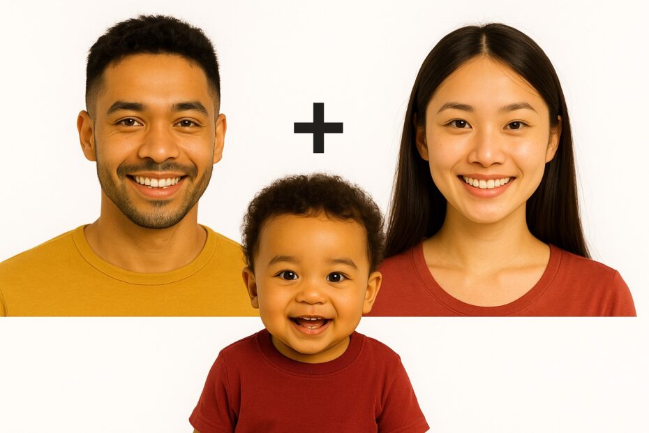 Aplicativos para ver como será meu filho com IA