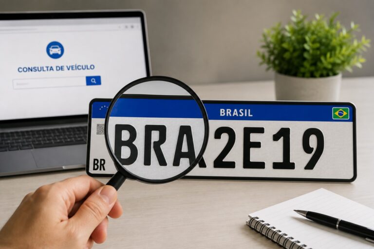 Como consultar a placa de um veículo grátis pela internet