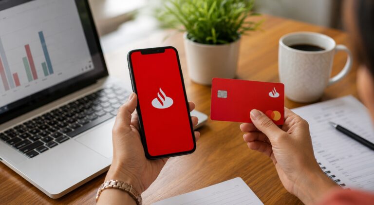 Empréstimo pessoal Santander-entenda taxas, parcelas e condições